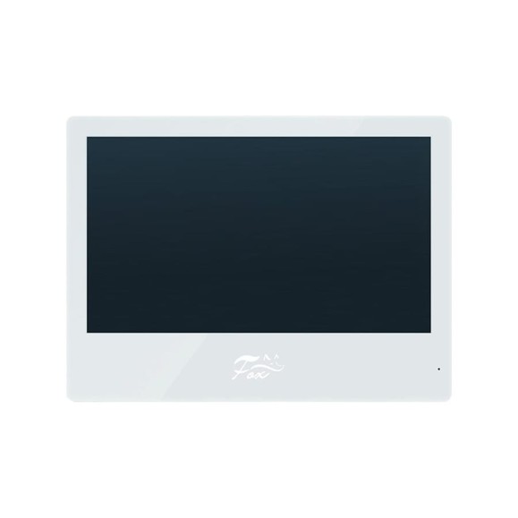 Видеодомофон FOX 7 дюймов LCD AHD2.0, поддержка SD, WiFi иTuya Smart, белый FX-HVD70F (МАЛАХИТ 7W)