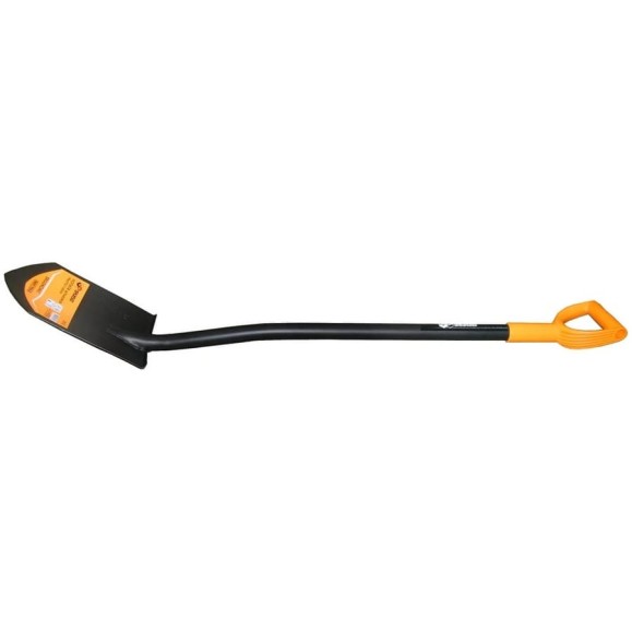 Штыковая лопата SKRAB ERGONOMIC 198x292x1160 мм, металлический черенок 28132