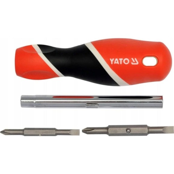 Отвертка со сменными вставками YATO 6 в 1 YT-25971