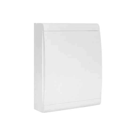 Щит распределительный EKF ЩРН-П-24 белая дверца IP41 Basic (10 шт.) pb-n-24w-bas
