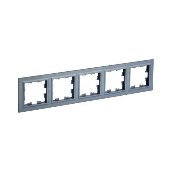5-местная рамка IEK Brite ру-5-брм маренго BR-M52-K35 5-местная рамка IEK Brite ру-5-брм маренго BR-M52-K35