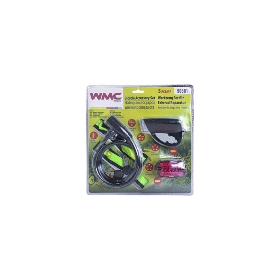 Набор аксессуаров для велосипеда WMC TOOLS 5 предметов в блистере WMC-90561(50438) Набор аксессуаров для велосипеда WMC TOOLS 5 предметов в блистере WMC-90561(50438)