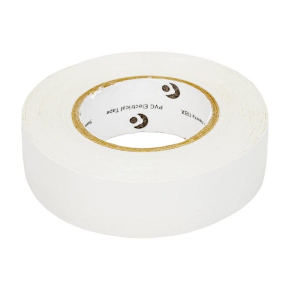 Изолента REDMARK 19 мм х 20 м, цв. белый RM19W20