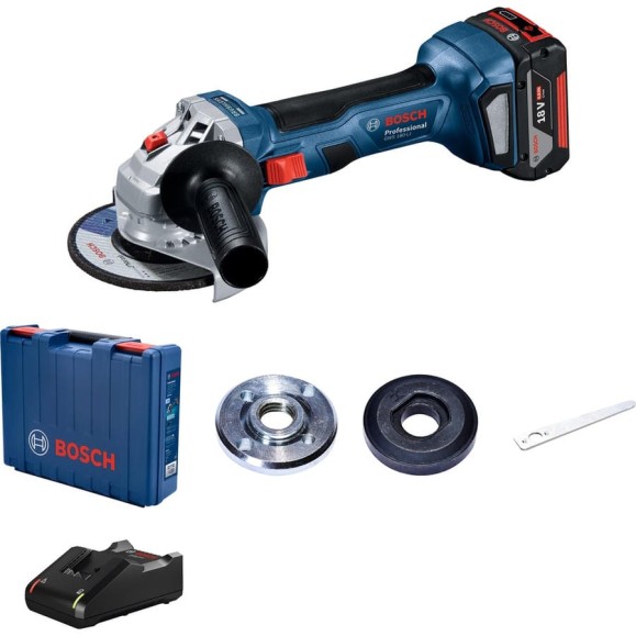 Аккумуляторная УШМ Bosch GWS 180-LI + батареи + ЗУ 06019H9081 Аккумуляторная УШМ Bosch GWS 180-LI + батареи + ЗУ 06019H9081