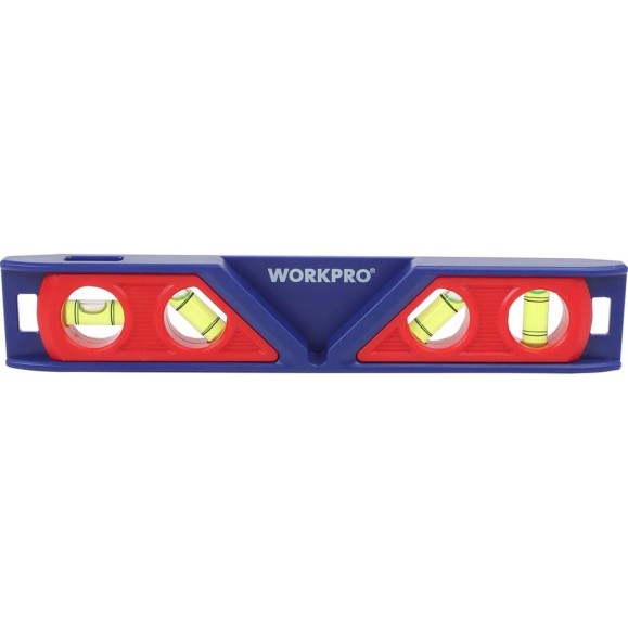 Уровень WORKPRO УРОВЕНЬ РАМЫ 225мм 4 глазка WP262028 Уровень WORKPRO УРОВЕНЬ РАМЫ 225мм 4 глазка WP262028