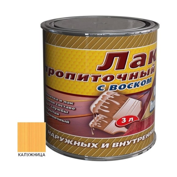 Пропиточный лак с воском White House (калужница; 3 л) 15463