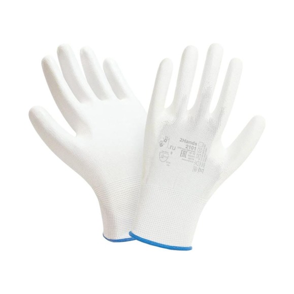 Перчатки 2Hands 2101, р-р 10, нейлон, pu покрытие ладони и пальцев, 240 пар 2101-10 полная коробка Перчатки 2Hands 2101, р-р 10, нейлон, pu покрытие ладони и пальцев, 240 пар 2101-10 полная коробка