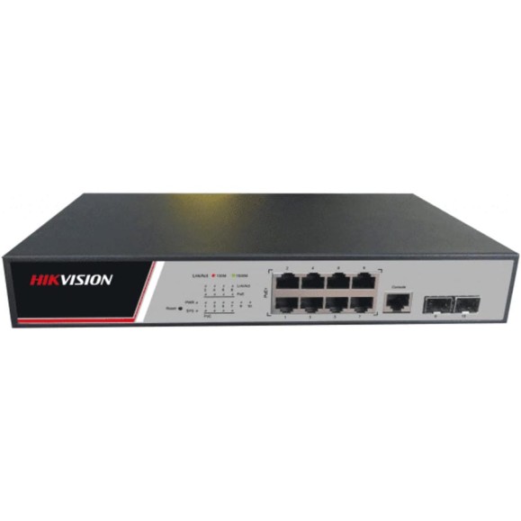 Коммутатор Hikvision Ethernet, PoE DS-3E2510P B УТ-00048621 Коммутатор Hikvision Ethernet, PoE DS-3E2510P B УТ-00048621