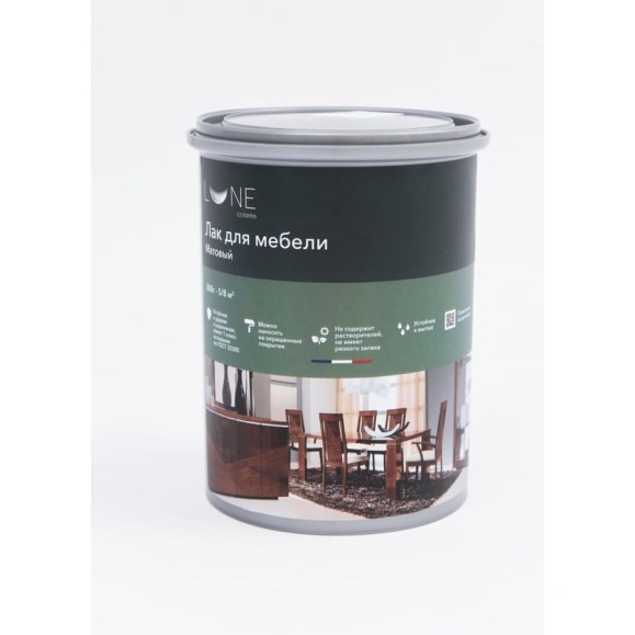 Лак для мебели Lune Coloree матовый 800 г 38334