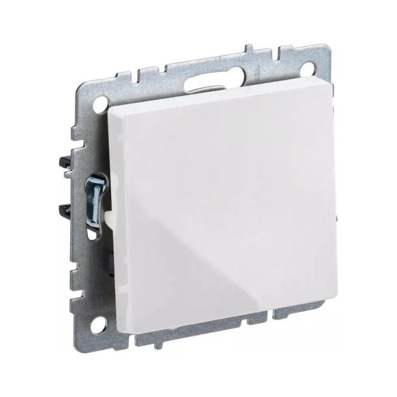 1-клавишный выключатель IEK Brite 10а вс10-1-0-брб белый BR-V10-0-10-K01-PRO