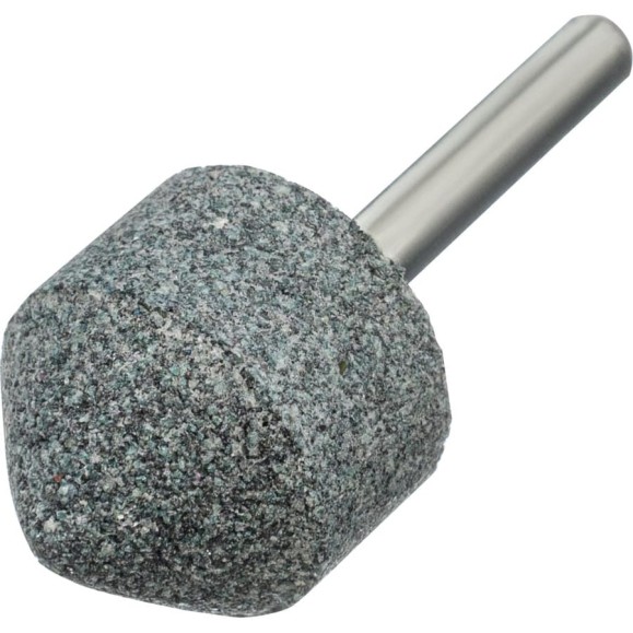 Шарошка абразивная, конус, для дрели, 25x25 мм, хвостовик d6 мм, 63с Denzel 76021 Шарошка абразивная, конус, для дрели, 25x25 мм, хвостовик d6 мм, 63с Denzel 76021