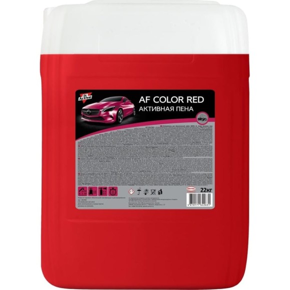 Пена активная для бесконтактной мойки dr. Active Af Color Red 22 кг Sintec 802900