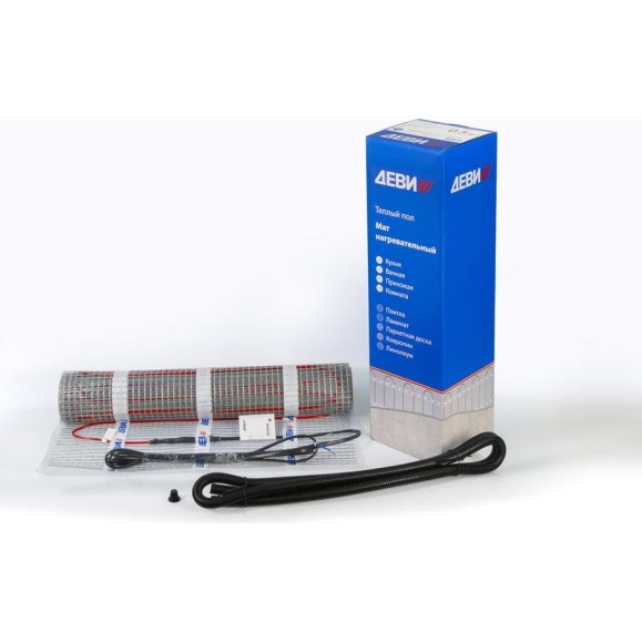 Нагревательный мат ДЕВИ Comfort Mat-150T 300 Вт, 230 В, 2 м2 83030566R Нагревательный мат ДЕВИ Comfort Mat-150T 300 Вт, 230 В, 2 м2 83030566R