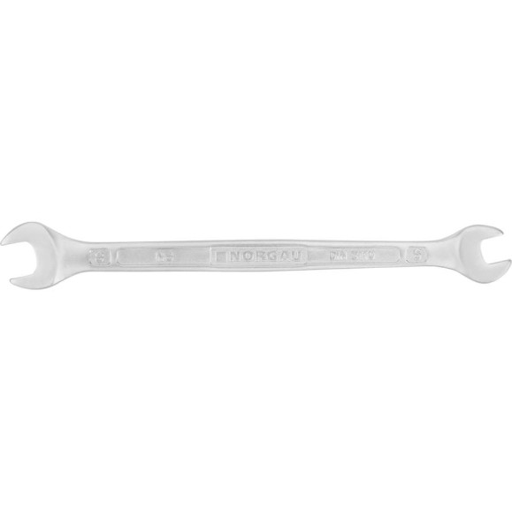 Рожковый двусторонний ключ NORGAU тип N6-6x8 6x8,123 мм 060107102 Рожковый двусторонний ключ NORGAU тип N6-6x8 6x8,123 мм 060107102