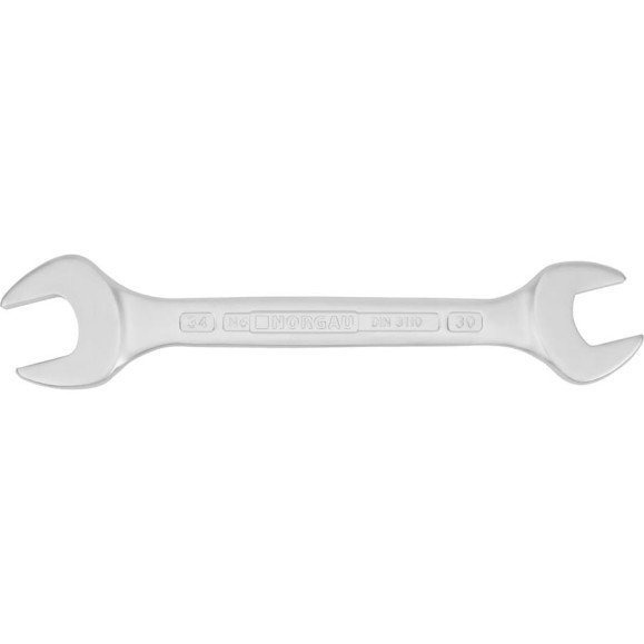 Двусторонний рожковый ключ NORGAU тип N6-30x34 30х34, длина 350 мм 060107256 Двусторонний рожковый ключ NORGAU тип N6-30x34 30х34, длина 350 мм 060107256