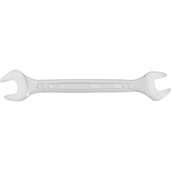 Двусторонний рожковый ключ NORGAU тип N6-16x18 16х18, длина 221 мм 060107181