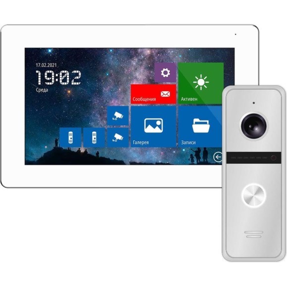 Комплект видеодомофона Novicam freedom 7 fhd kit для квартиры, дома и офиса 4225