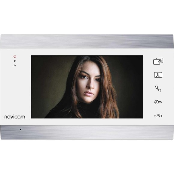 ВидеодомофонNovicam  white magic 7c со встроенным модулем сопряжения 4776
