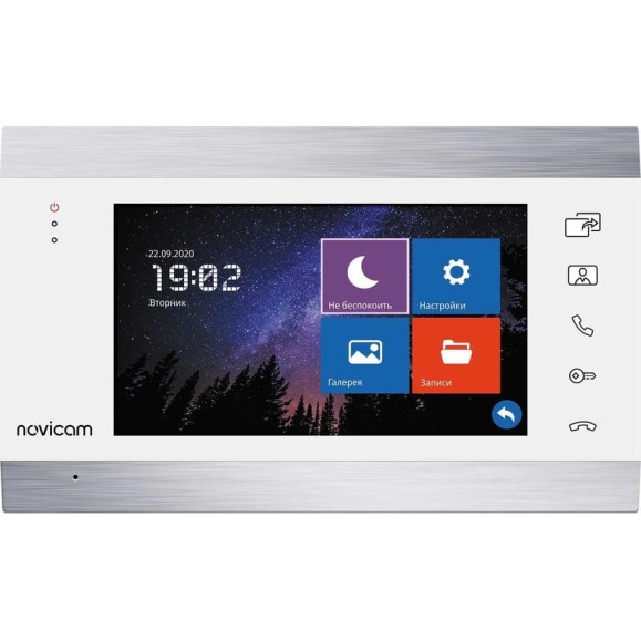 Видеодомофон Novicam white magic 7 hd для квартиры, дома и офиса 4821