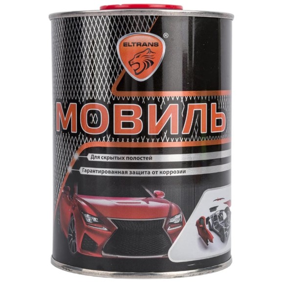 Автоконсервант порогов ELTRANS "Мовиль" жестяная банка, 1 л EL-0201.10 Автоконсервант порогов ELTRANS "Мовиль" жестяная банка, 1 л EL-0201.10