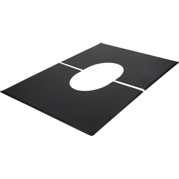 Разрезная накладка КПД 35-45гр, 550x770, ф230, черный 4603736556054