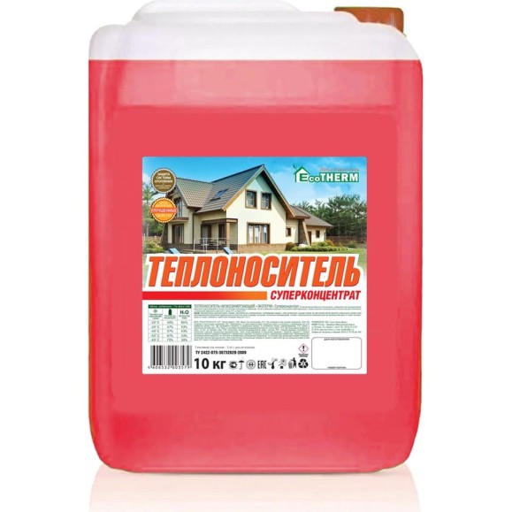 Теплоноситель концентрат 10 кг EcoTherm 430212001