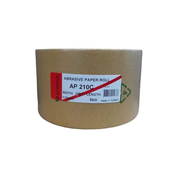 Бумага шлифовальная AP210C рулон 50 м, 115 мм, Р60 Interflex 7520600115 Бумага шлифовальная AP210C рулон 50 м, 115 мм, Р60 Interflex 7520600115