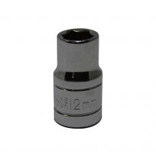 Головка торцевая ударная FROSP 1/2" S12 мм, длина 38 мм (CrV)